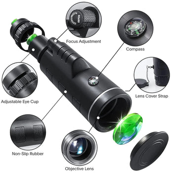 Falcon™ -Telescopio Portátil con Visión Nocturna
