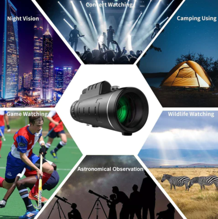 Falcon™ -Telescopio Portátil con Visión Nocturna