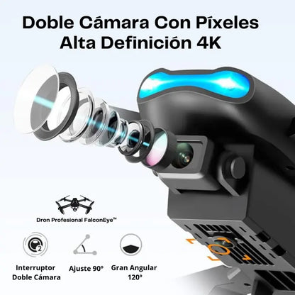 W8 Pro Max™ -Dron con doble cámara 4K